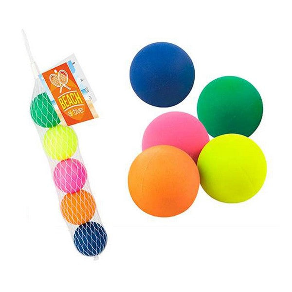 Balls for Beach Bats Multicolour (5 Pcs)