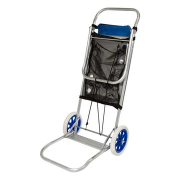 Multi-purpose beach cart Aluminium (52 x 37 x 105 cm)