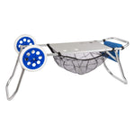 Multi-purpose beach cart Aluminium (52 x 37 x 105 cm)