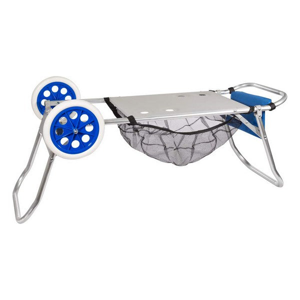 Multi-purpose beach cart Aluminium (52 x 37 x 105 cm)