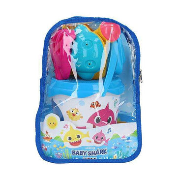 Beach toys set Backpack Baby Shark (18 cm)