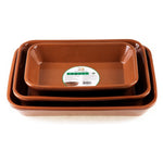 Serving Platter Raimundo Barro Profesional Baked clay (35 x 25 x 6 cm)