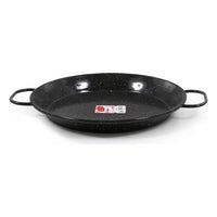 Deep Pan with Handles La Estrella Glazed enamelled steel