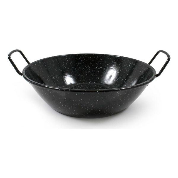 Deep Pan with Handles La Estrella Glazed enamelled steel