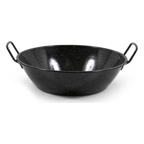 Deep Pan with Handles La Estrella Glazed enamelled steel