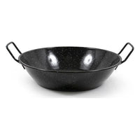 Deep Pan with Handles La Estrella Glazed enamelled steel