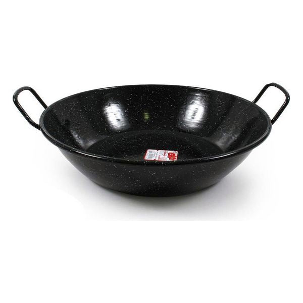 Deep Pan with Handles La Estrella Glazed enamelled steel