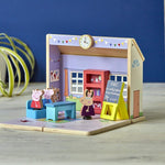 Playset Bandai Peppa Pig Pre-school Wood (26 x 23,5 x 10 cm)