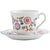 Set of Mugs with Saucers Churchill Bengal (4 pcs) 16 cl