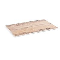 Serving Platter Quid Melamin Wood (26,5 x 16 cm)