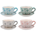 Set of Mugs Quid Vita Porcelain 0,3L (4 pcs)