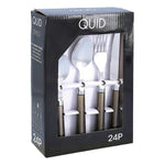 Cutlery set Quid Stylo (24 pcs) Stainless steel