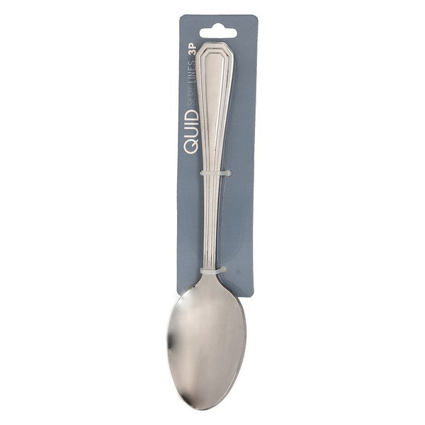 Set of Spoons Quid Lines (3 pcs) Stainless steel