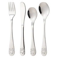 Cutlery set Quid Go Peques Stainless steel