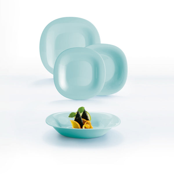 Tableware Luminarc Carine (18 pcs) Turquoise