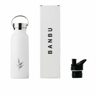 Bottle Banbu Stainless steel White (500 ml)