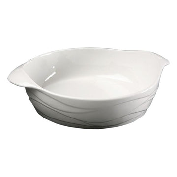 Oven Dish White Porcelain (22,5 x 7,4 x 27,8 cm)