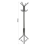 Coat rack Metal (50 x 177 x 50 cm)