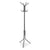 Coat rack Silver Metal (50 x 177 x 50 cm)