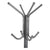 Coat rack Silver Metal (50 x 177 x 50 cm)