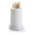 Toothpick holder Porcelain White (4 x 5,5 x 4 cm)