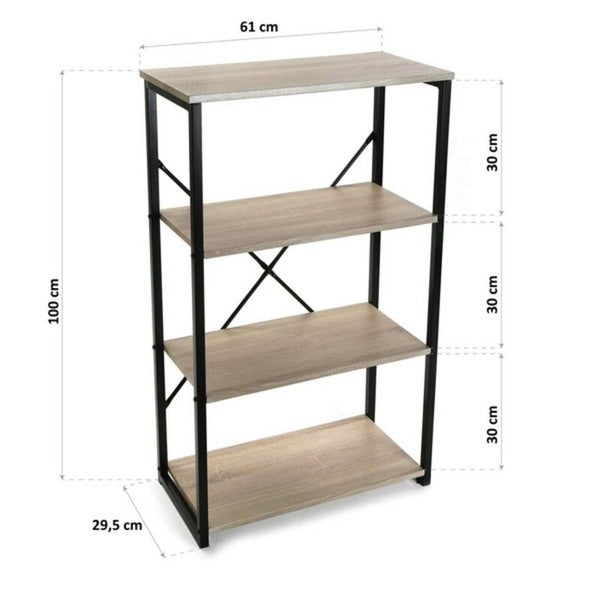 Shelves MDF MDF Wood (29,5 x 100 x 61 cm)