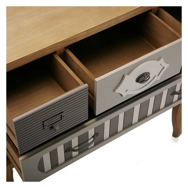 Hall Table with Drawers MDF and pine (31,5 x 80,7 x 83 cm)