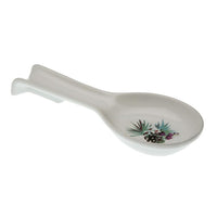 Spoon Rest Tropical Porcelain (8,4 x 2,5 x 20,8 cm)