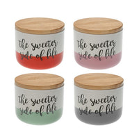 Tin The Sweetes Side Of Life Wood Porcelain Foldable