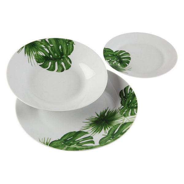 Dinnerware Set New Leaves Porcelain (18 pcs)