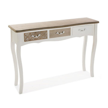 Hall Table with 3 Drawers Ailen MDF Wood (30 x 78,5 x 109 cm)