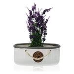 Plant pot Ceramic (13 x 9,5 x 23 cm)