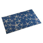 Carpet Blue Sea Polyester (50 x 2 x 80 cm)