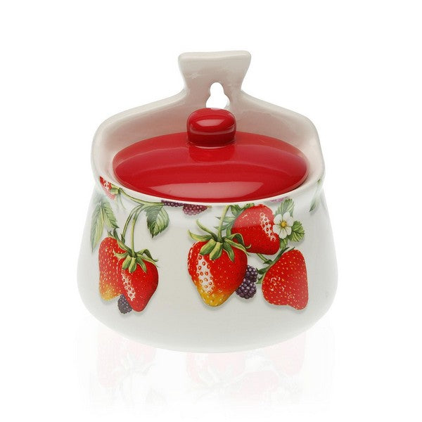 Salt Shaker with Lid Dolomite Fruit