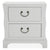 Chest of drawers MDF Wood/Fir wood (25 x 48 x 48 cm) White