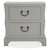 Chest of drawers MDF Wood/Fir wood (25 x 48 x 48 cm) White