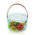 Fruit Bowl Aguamarina Metal/wicker (24 x 15 x 24	 cm)