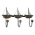 Coat rack Barcos Metal (10 x 24,5 x 40 cm)