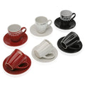 Piece Coffee Cup Set Stoneware (6 Pieces)