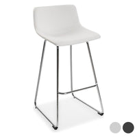 Stool Plymouth Metal Polyskin (48 x 92 x 43 cm)