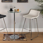 Stool Plymouth Metal Polyskin (48 x 92 x 43 cm)