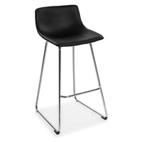 Stool Plymouth Metal Polyskin (48 x 92 x 43 cm)