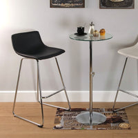 Stool Plymouth Metal Polyskin (48 x 92 x 43 cm)