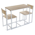 Table set with 2 chairs Inge MDF Wood (45 x 75 x 89 cm)