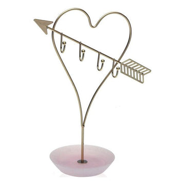 Door Hanger Heart Jewelry Metal (10 x 24,5 x 19,5 cm)