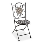 Garden chair Mosaic Metal (50 x 92 x 39 cm)