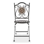 Garden chair Mosaic Metal (50 x 92 x 39 cm)