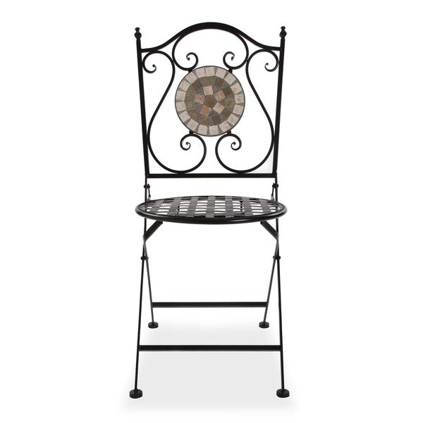 Garden chair Mosaic Metal (50 x 92 x 39 cm)