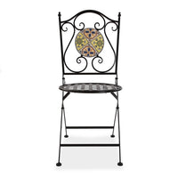 Garden chair Mosaic Metal (50 x 92 x 39 cm)