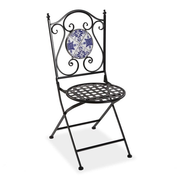 Garden chair Tile Metal (50 x 92 x 39 cm)